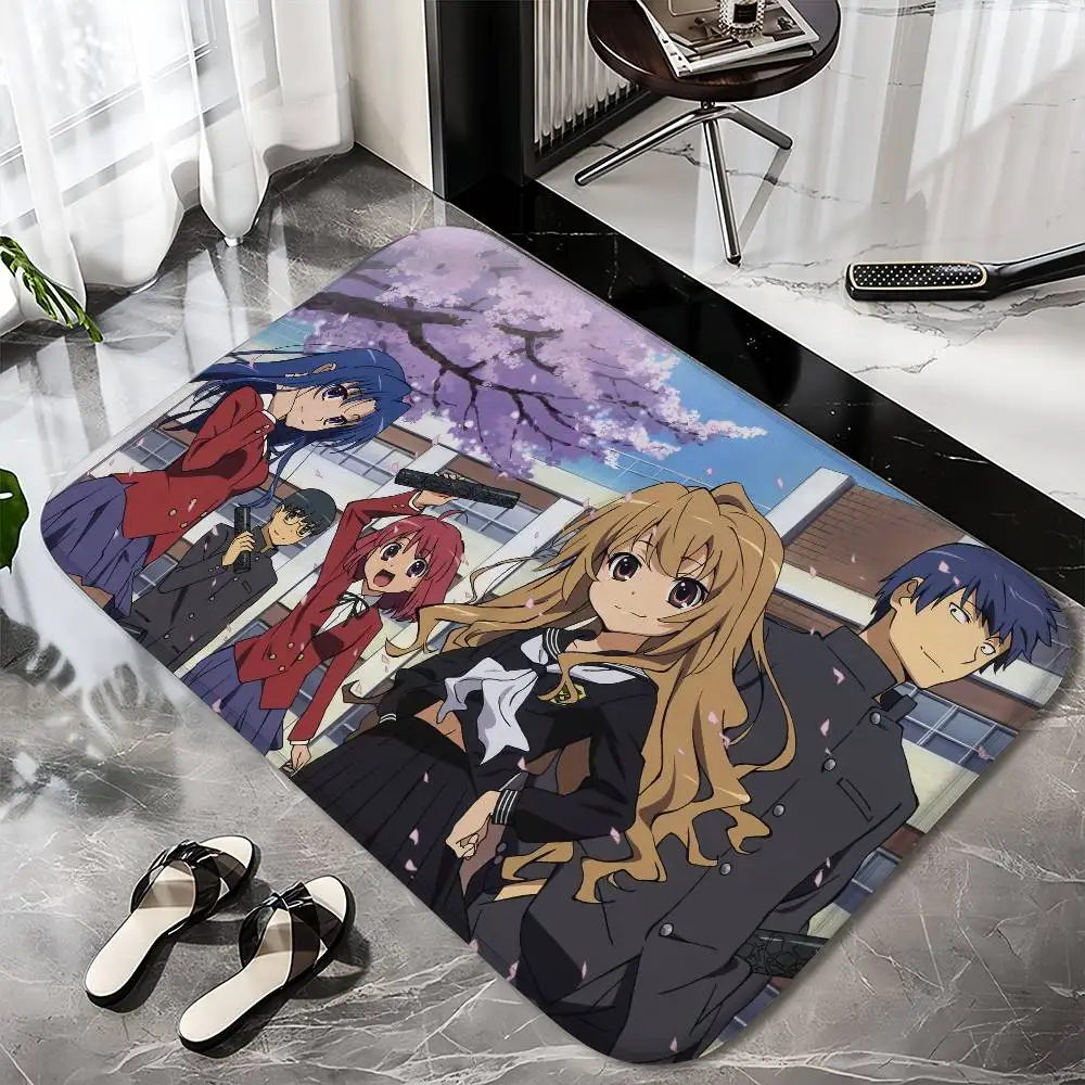 

Toradora Floor Mat Printed Large Carpets Room And Bedroom Carpets Bathroom Anti Slip Door MATS Small Carpets