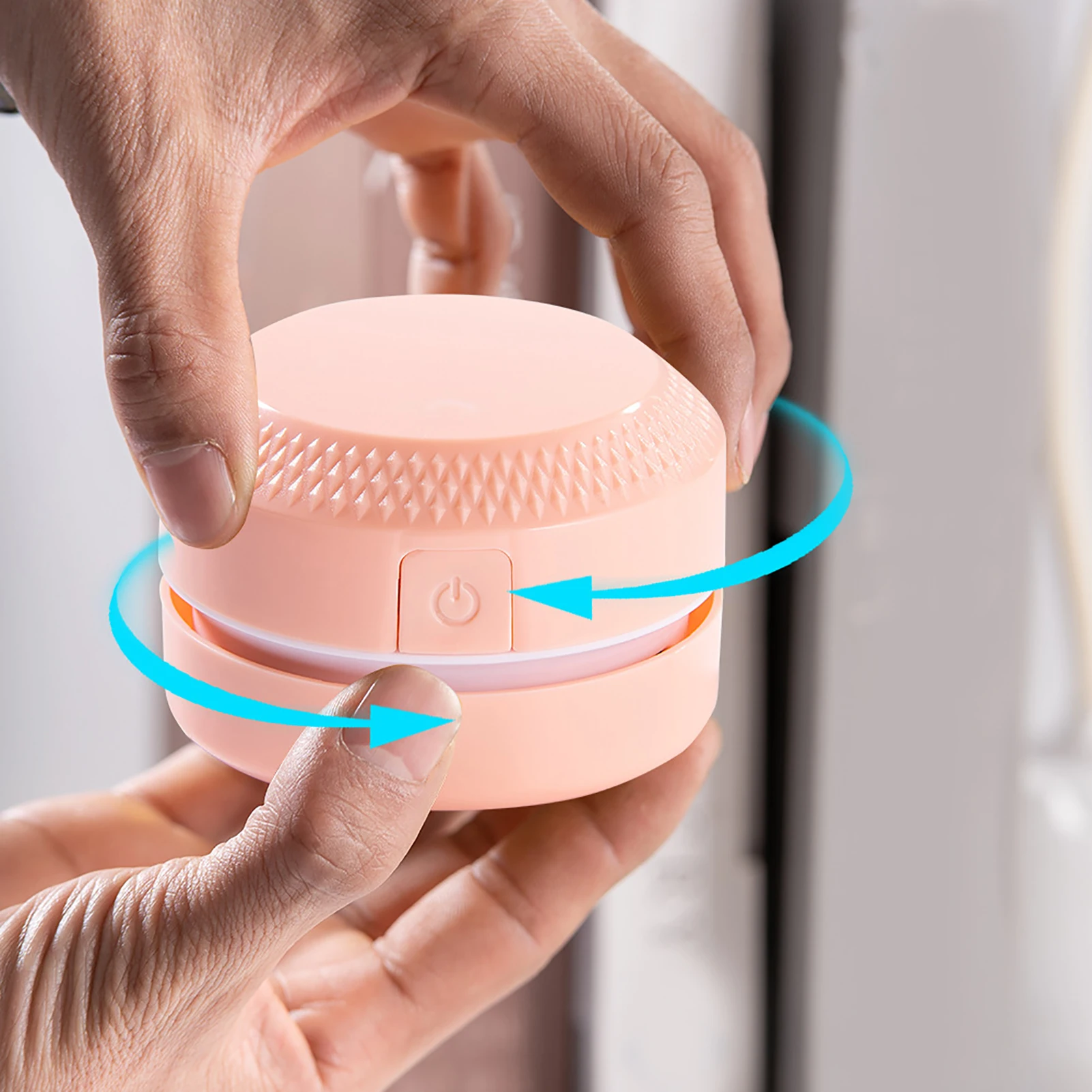 Mini Desktop Vacuum Cleaner Portable Table Dust Sweeper ABS Keyboard Crumbs Cleaner Rechargeable Lithium Battery Home Office