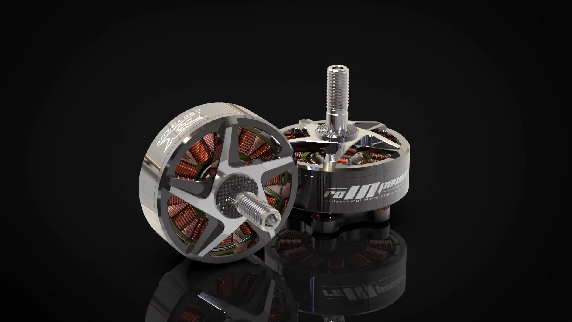 1PC RCinpower EX2807 EX-2807 1300KV Traversing Machine Brushless Motor 7-inch Flower Flying Large Load Drone