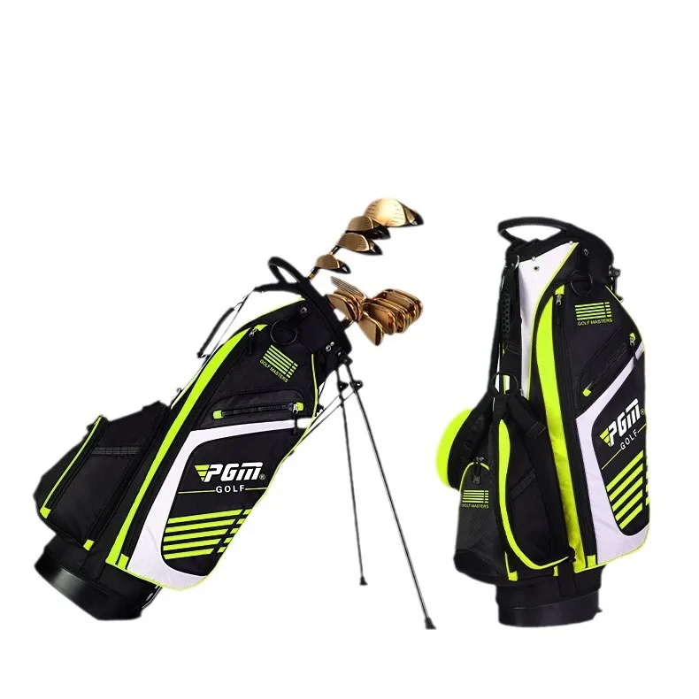 PGM Golf Bag for Men and Women 14 Holes Pvc 2.3kg Lightweight Nylon Golf Club Bag Portable Version Golf Stand Bag QB027