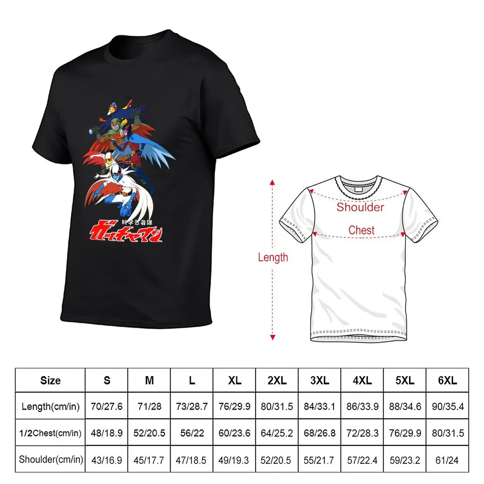 New Gatchaman T-ShirtGatchaman G-Force T-Shirt custom t shirt blank t shirts mens cotton t shirts