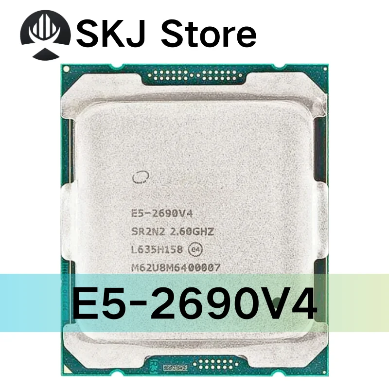 Xeon E5 2690 V4 E5 2690V4 E5-2690 V4 E5-2690V4 2.60GHZ 14-Core 35MB SmartCache FCLGA2011 135W