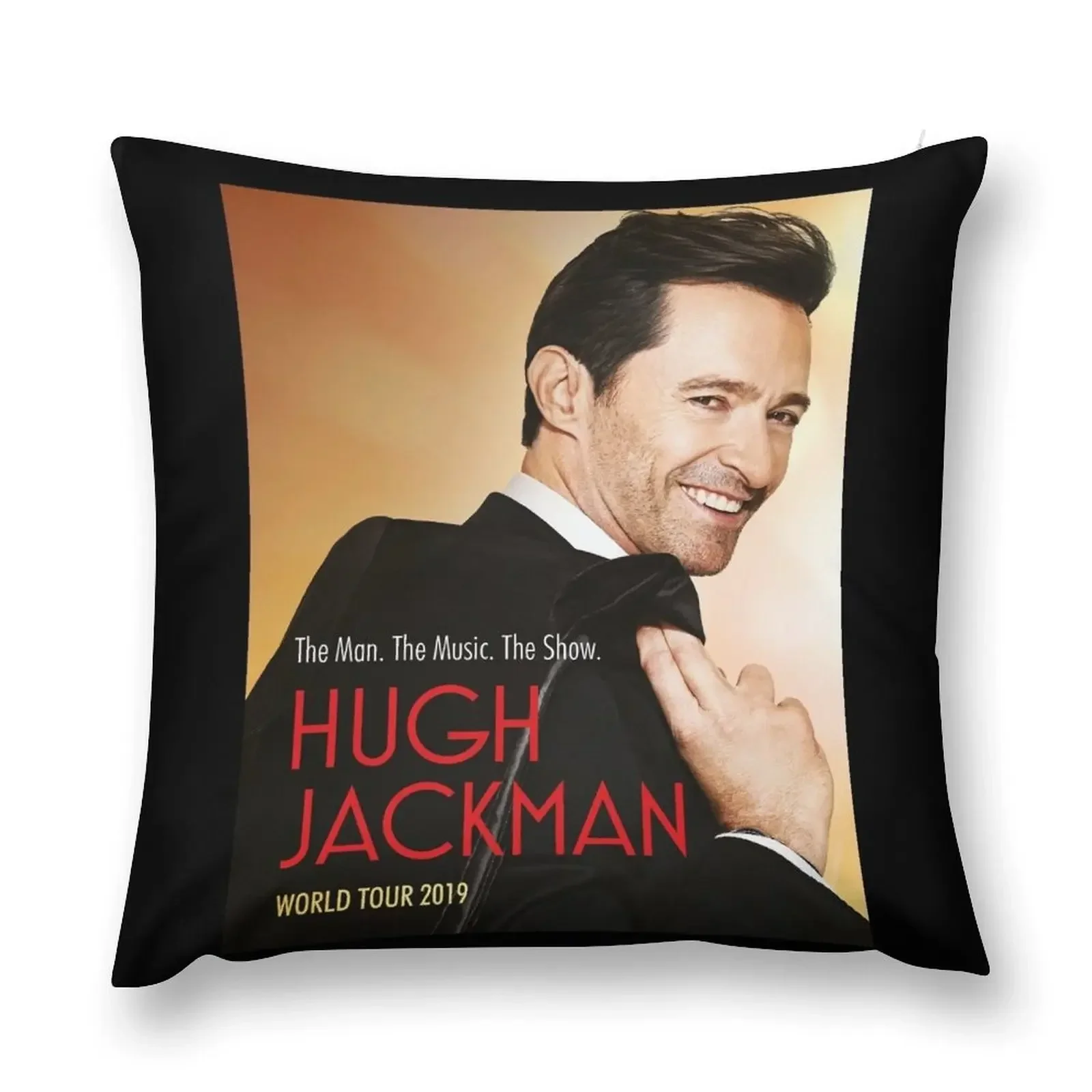 hugh world jackman tour 2019 2020 satudelapan Unisex T-Shirt Front Throw Pillow sleeping pillows New year pillow