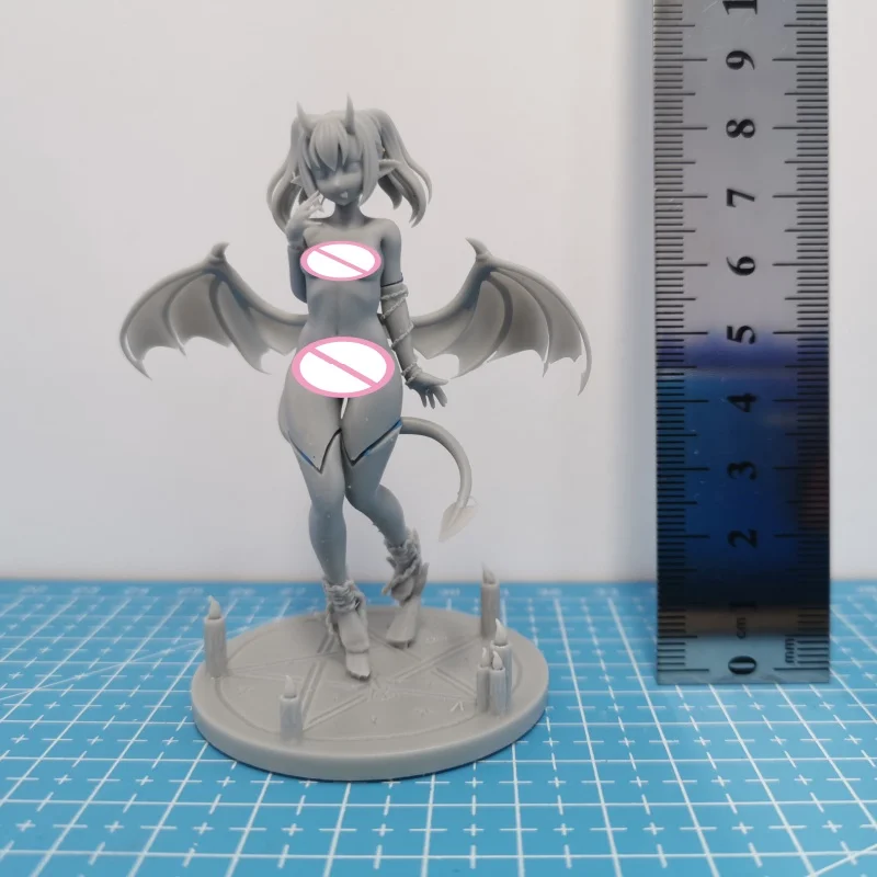 

Масштаб 1/24, фигурка из смолы, мультяшная Лилит, очаровательный демон, Nsfw, сборная модель, комплект, разобранная и неокрашенная игрушка для 3D-печати 1170