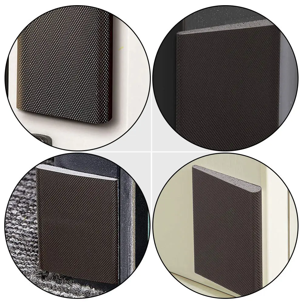 

6 pcs Sealing Strips Door Weather Strips Waterproof Dust-Proof Windproof Adhesive Tape For Window Gap Elastic Noise Reduction