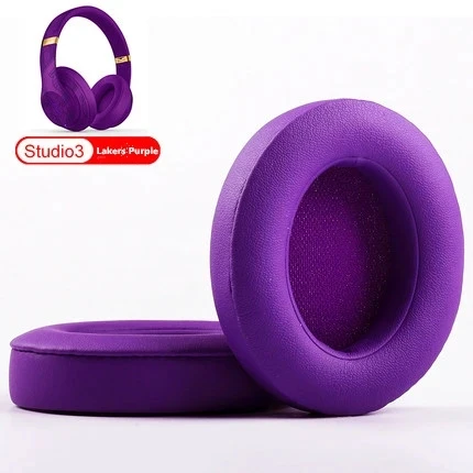 Almohadillas para los oídos de la NBA para Beat studio 3 100%, 3,0 originales, colección de camuflaje