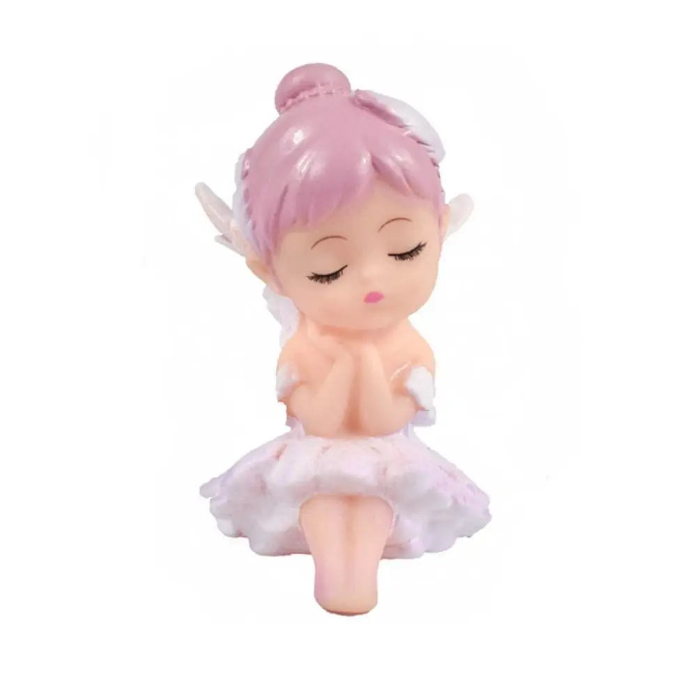 Fashion PVC Anime Figure Cake Topper Girl Barking Cake Decorate Cake Decorating Supplies Colorful Angel Cake Topper Home