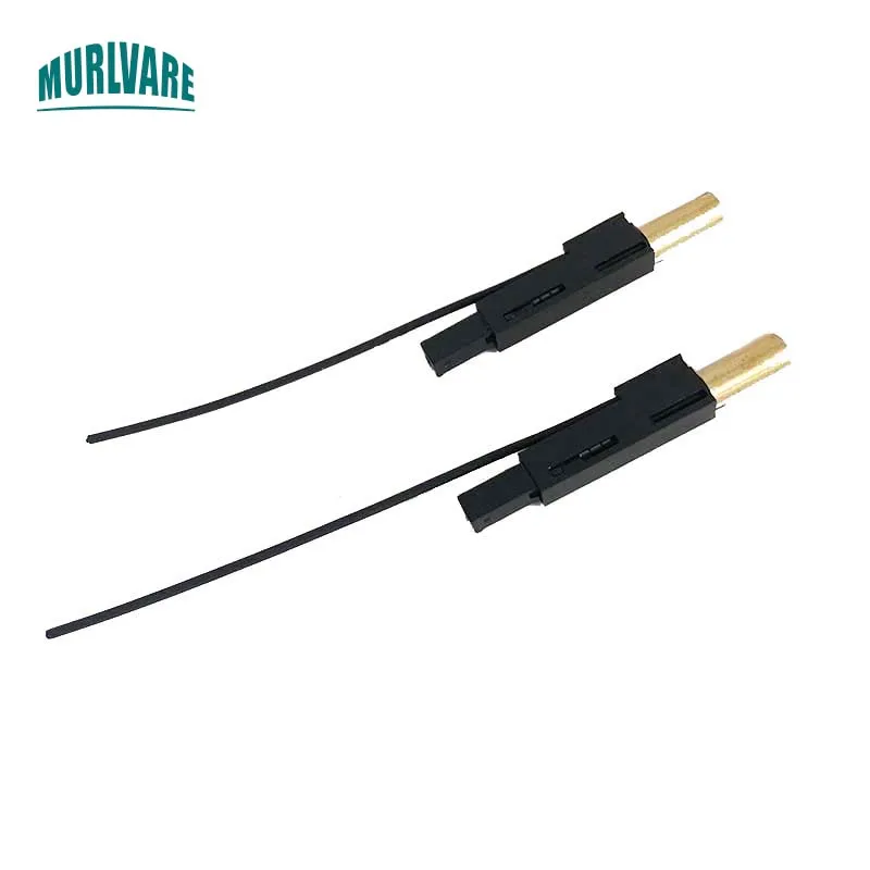 2Pcs 3.9cm*0.42cm*0.42cm Piezoelectric Spark Electronics Piezo Igniter For Dupont Lighters Parts Replacement