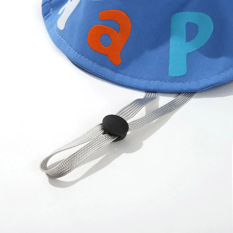 เด็กน่ารักการ์ตูนหมวกชาวประมงเด็กแบนหมวก 3-8Year เด็กผู้หญิงบังแดดอ่างล้างหน้าหมวกผ้าฝ้ายเด็ก Visors