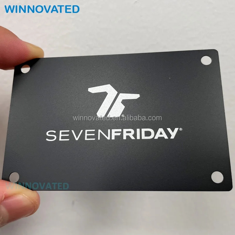 

Manufacture Wholesale Cheap Custom Logo Engraved Stainless Steel Business Metal Card