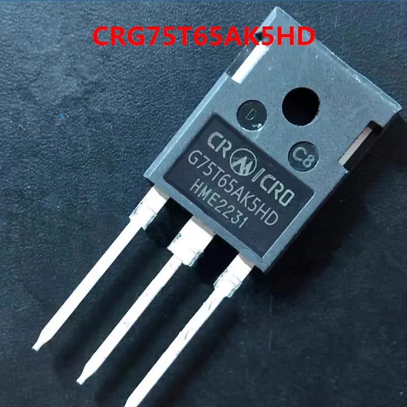 10Pcs 100% New Original CRG25T120BK3S G25T120BK3S CRG40T65AK5HD G40T65AK5HD CRG75T65AK5HD G75T65AK5HD TO-247 MOS FET ic