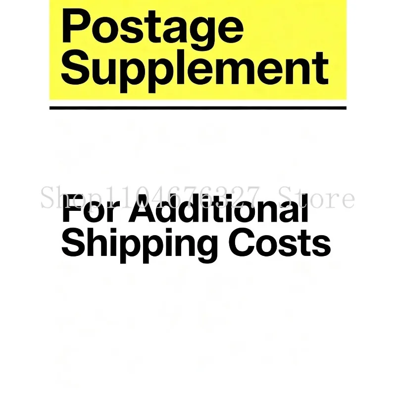 Postage Price Adjustment for Balance Payment image 2