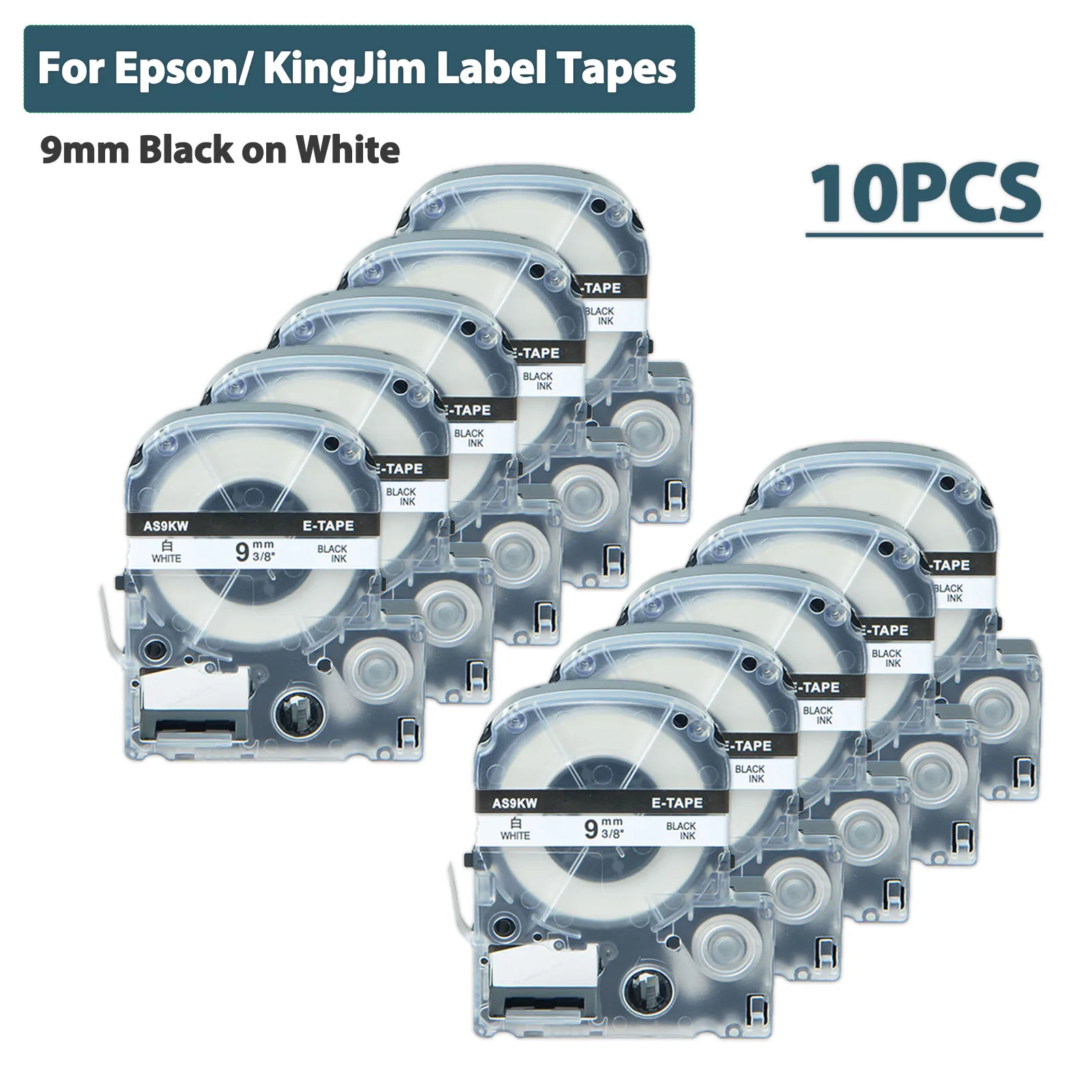 3-10PCS 9Mm Label T…