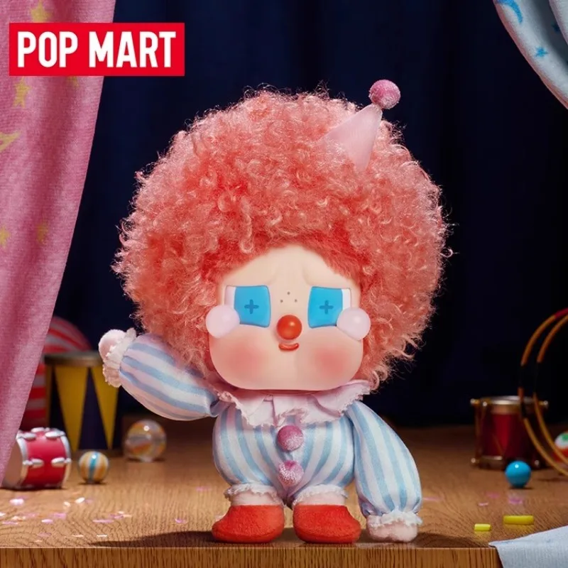 

POPMART оригинальная серия WHY SO SERIOUS CRYBABY виниловая подвесная открытка на Хэллоуин, слепая коробка-сюрприз, милый подарок на день рождения