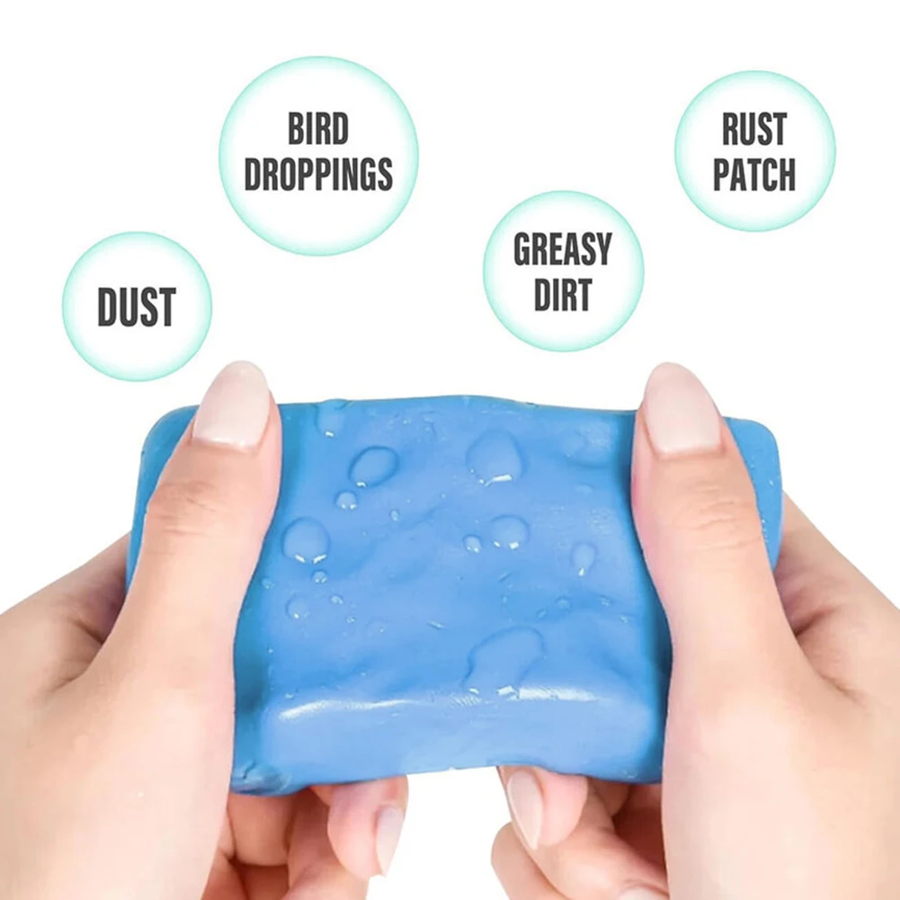 Car Clay Bar Auto Detailing Clay Bar Anti Scratch Car Washing Cleaner Magic Clay Bar Automotive Beauty Care Supplies
