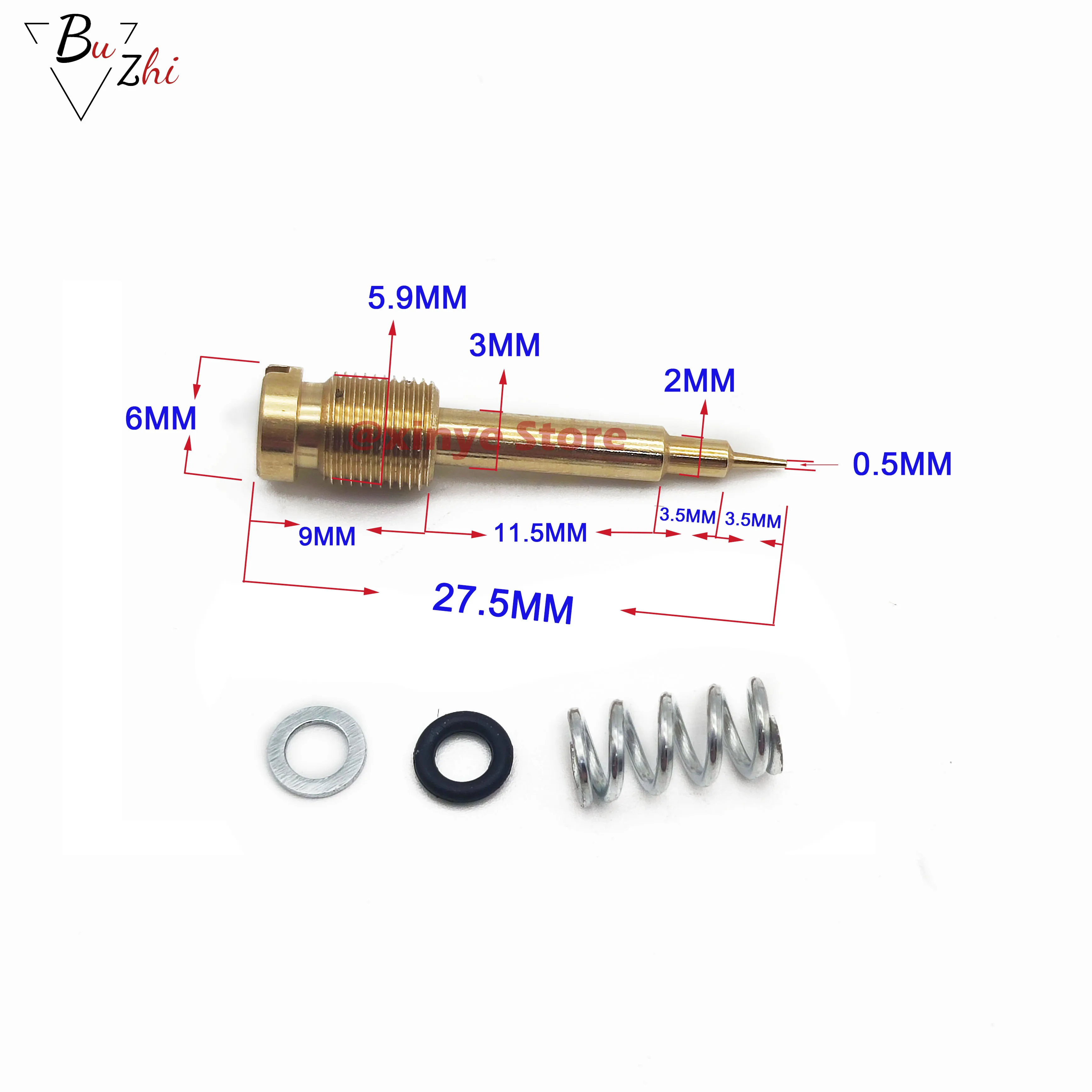 Carburetor Repair Kit Carb Piston Plunger Float Needle Rebuild Parts for Honda VLX Steed 400 600  VLX400  VLX600  NV400CC