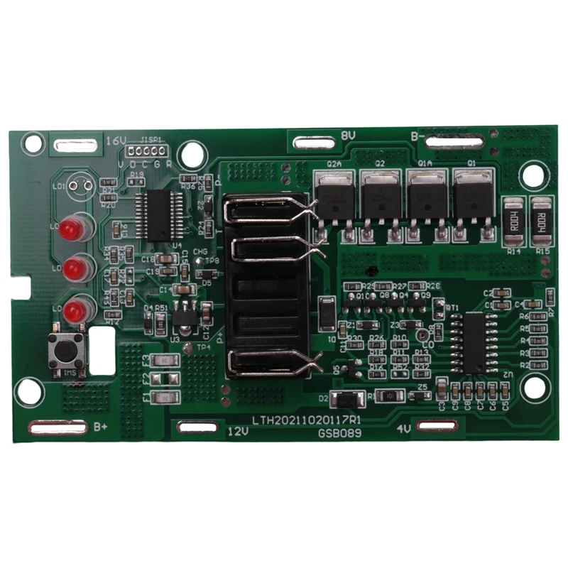 4511396 Li- Battery Charging Protection Circuit Board Pcb Board For Einhell Power X-Change 18V 20V Lithium