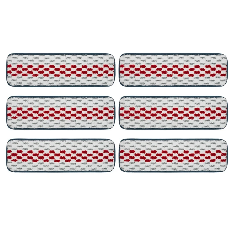 

6PCS Reusable Mop Pads For Swiffer Powermop Replacement Microfibre Mop Thickened Pads Refills For Hardwood Floor