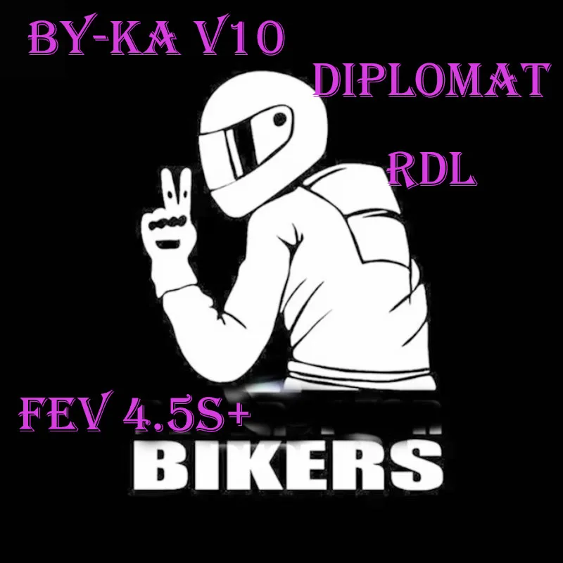 

DIY motorcycle parts 3D Biker Sticker for Netsu Arbiter v2 bskr v3 mini 2 taifun On Car Motorcycle Stickers and Decals Supplies