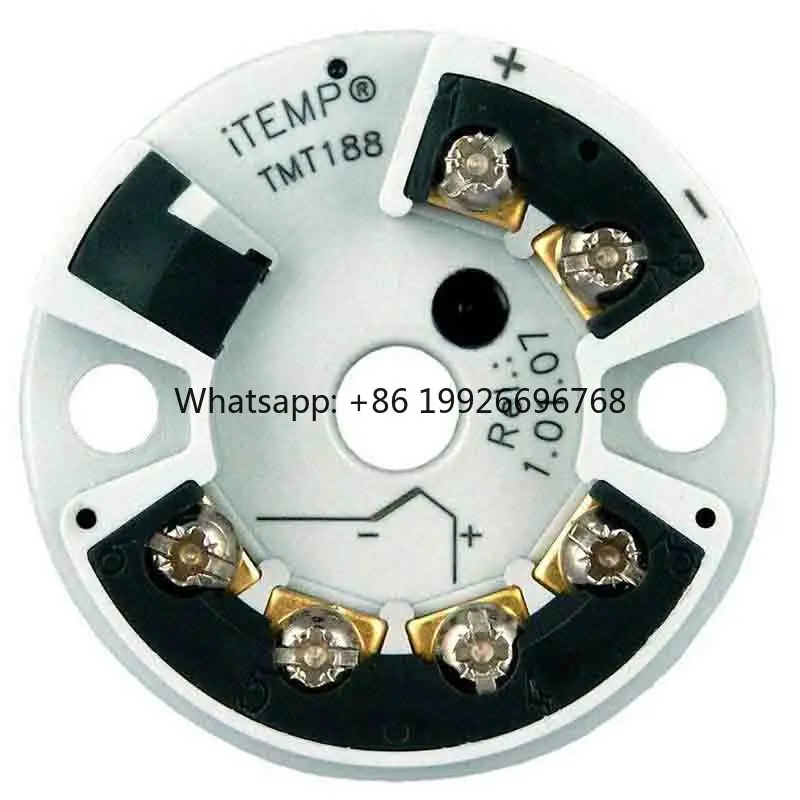 100% Novo Transmissor de Temperatura Endress Hauser ITEMP TMT188 OEM ODM em Aço Inoxidável com Precisão de 0,5°C e Saída 4-20mA