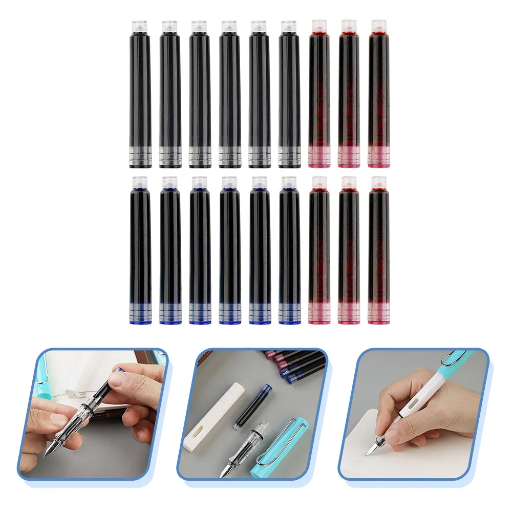 

150Pcs Fountain Pen Refills Ink Sacs Plastic Universal Fit Ink Absorption Devices for Drawing Writing School Office Supplies