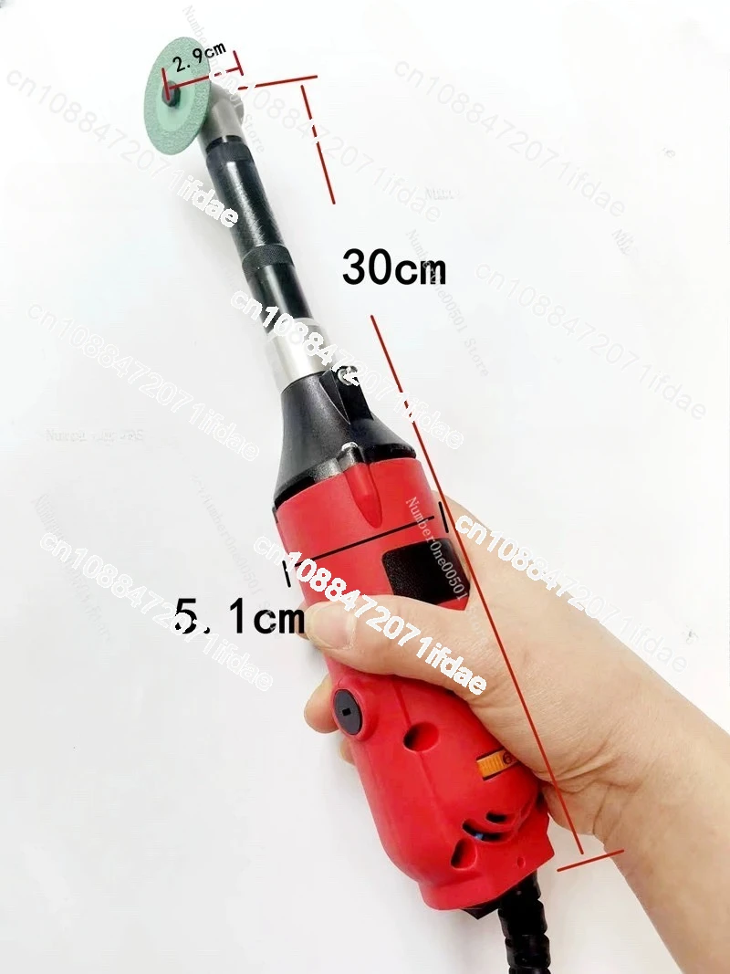 350W 90 Degree Jewelry Dental Wood Electric Elbow Engraving Motor Grinder Mold Polishing Hanging Ceramic Tile Cleaning Tools