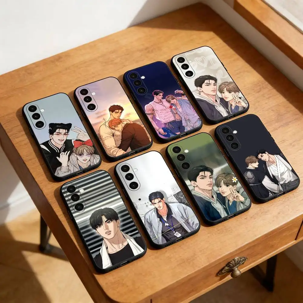 BL Kim Dan-joo Jaekyung Jinx Phone Case For Samsung Galaxy A13,21s,22,31,32,52,53,71,72,73,Soft Black Cover