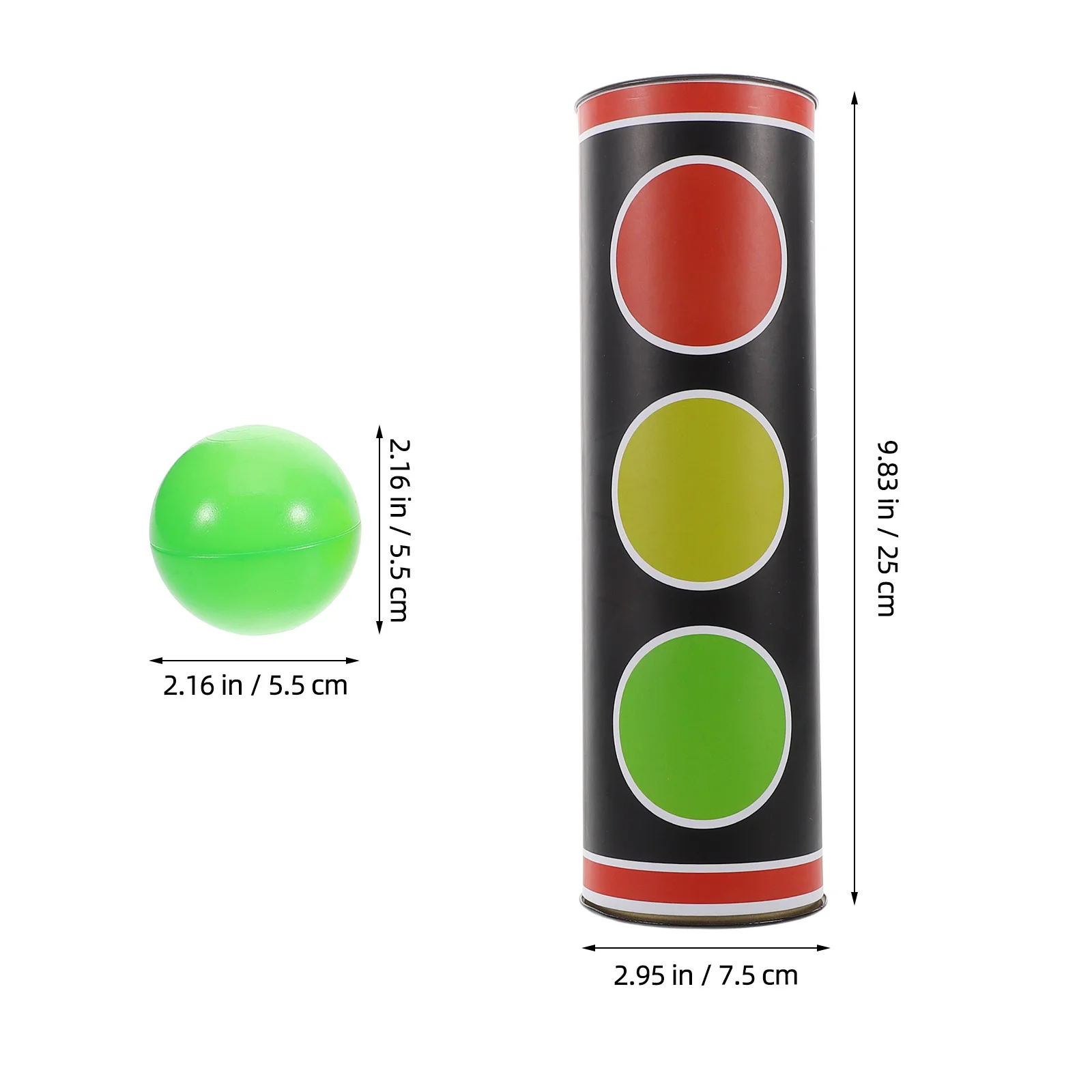 مجموعة واحدة من كرة إشارات المرور متغيرة الألوان، أداة سحرية للمسرح، جهاز خدعة سهل التعلم، أداة عرض تفاعلية