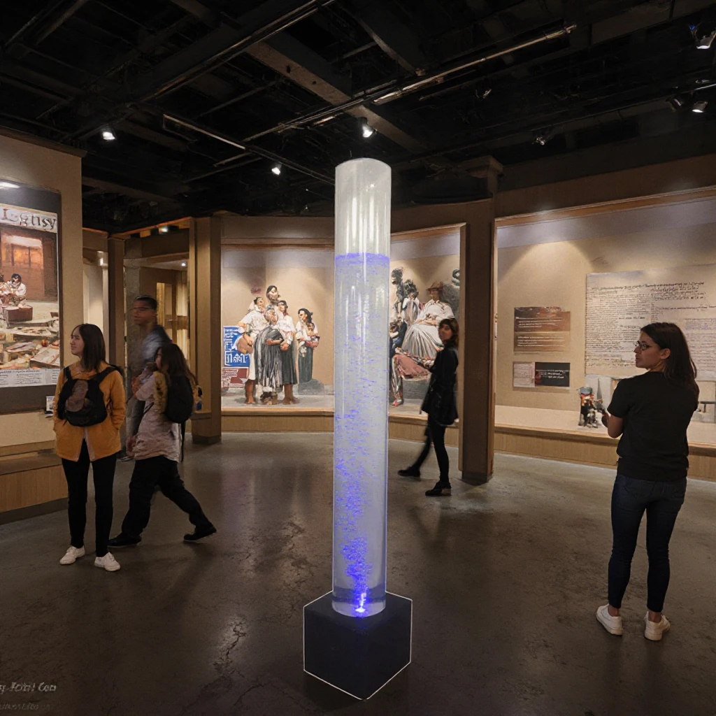 Human Body Sensing, Water Column Generates Bubbles Interactive Games Event Games Carnival Games Event Props