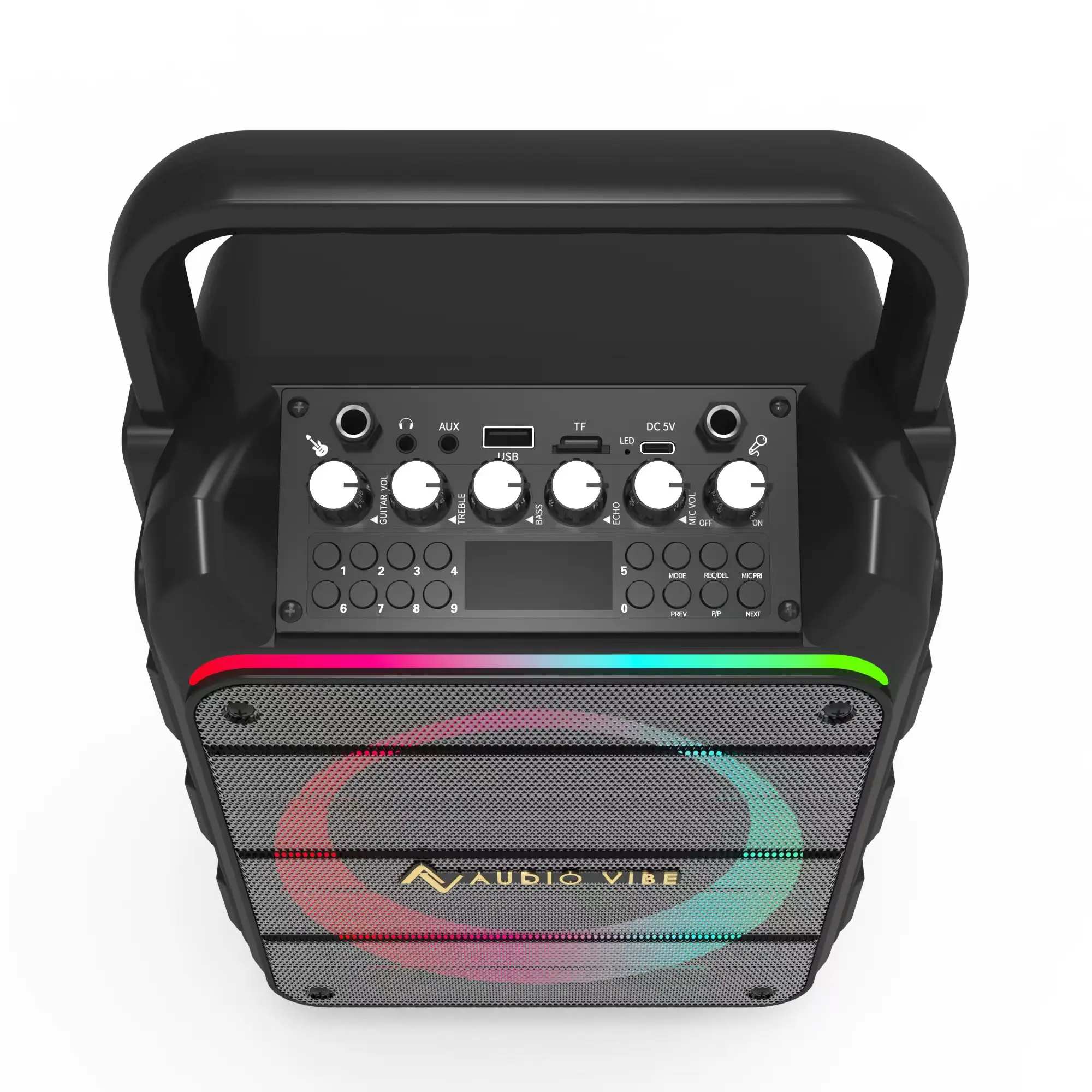 Alto-falante barato da máquina de karaokê e alto-falante do karaokê do microfone com microfone sem fio