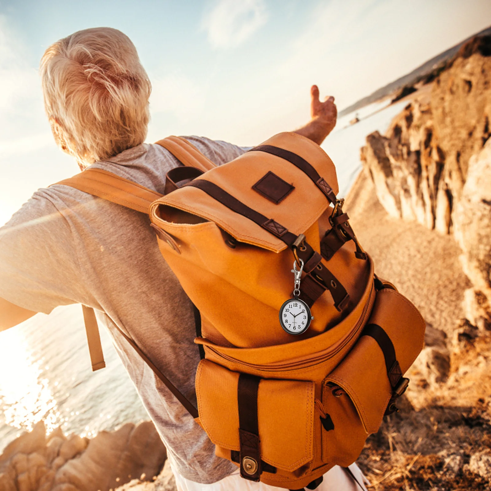 

2pcs Pocket Keychain Nurse Fob Watch Medical Staff Gift Hanging Pendant For Nurses Doctors Students Keyring Nurses Watch