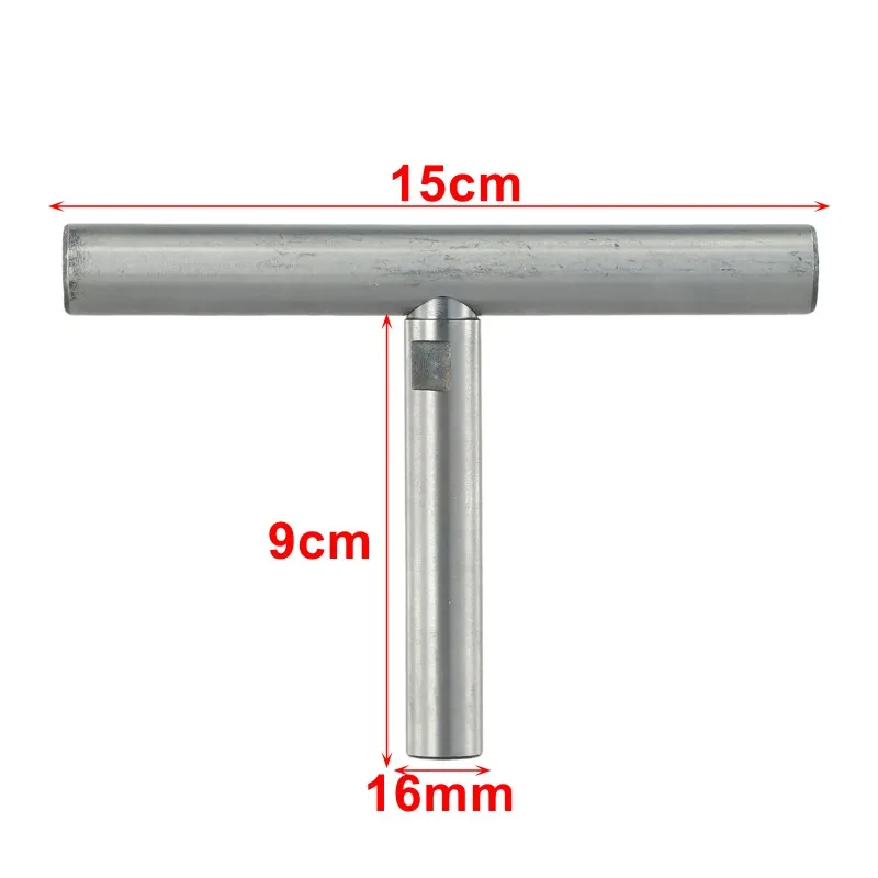 1pc 6In Removable Lathe Tool Rest Stainless Steel Woodworking Turning Holder For 16MM Diameter Tool Rest Base Woodworking Lathe