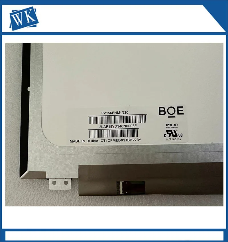 Imagem -02 - Led 30pin Lcd Display Pv156fhm-n20 15.6 1920x1080