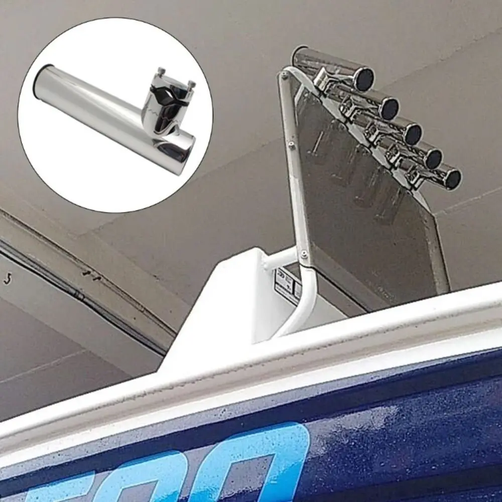 316-ステンレス鋼釣竿ホルダー-360-度回転可能なピッチ調整可能なヨット釣竿サポートステンレス調整