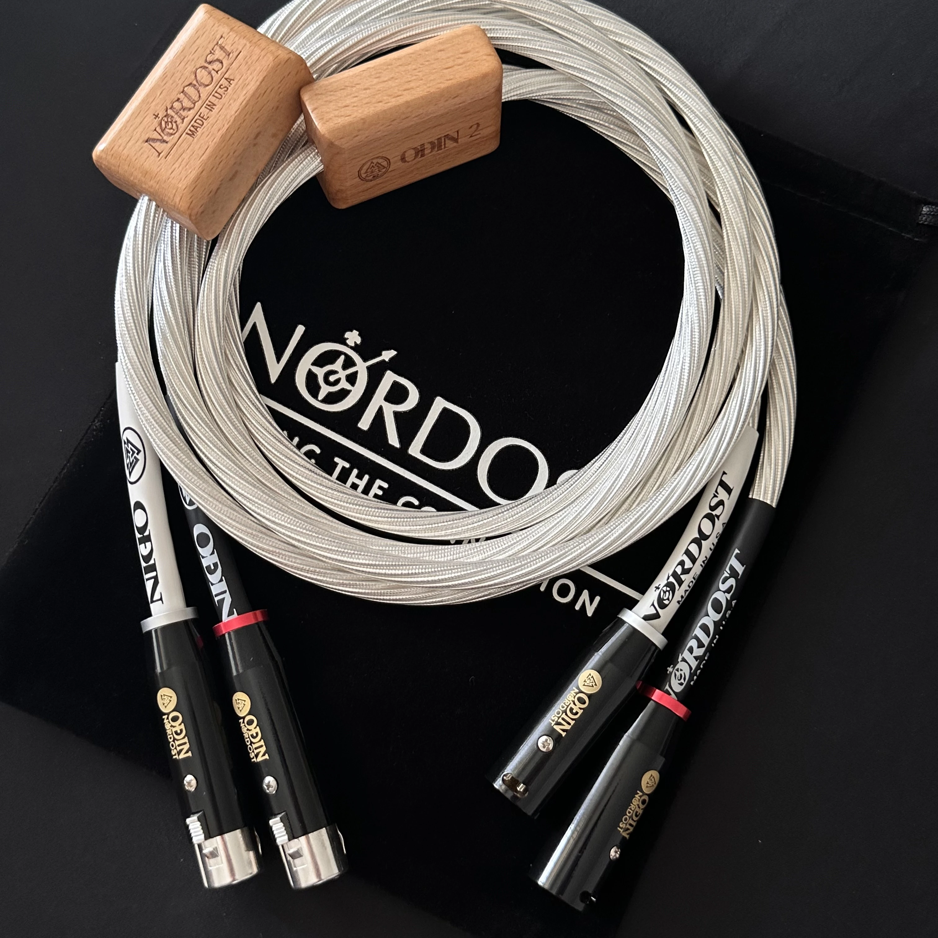 Nordost Odin2 flagship XLR male and female signal line XLR balance line fever audio amplifier audio cable Nordost Odin flagship