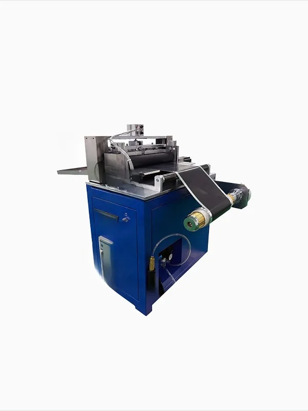 Automatic cross-cutting machine lithium battery positive and negative electrode single cutting laboratory pouch battery cutting