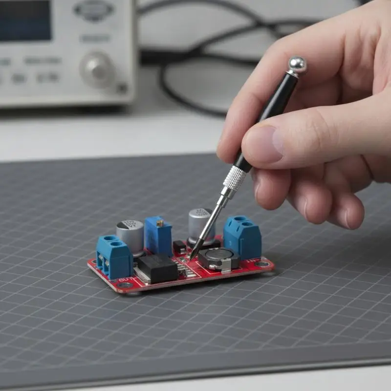 @*1Pcs XL6019 DC-DC Step Up Boost Power Module 5A High Power Adjustable Converter for LED Strip Power Supply