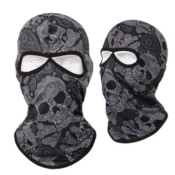 Skull Bandana passamontagna uomo donna maschera da sci sciarpa sportiva antivento equitazione copertura integrale pesca escursionismo scaldacollo visiera