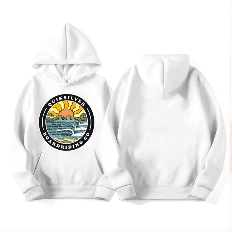 Ultra hoodie Billabong logo white long sleeves The Shipside Company since 1973 2025 new summer mens platinum ship brand hoodie