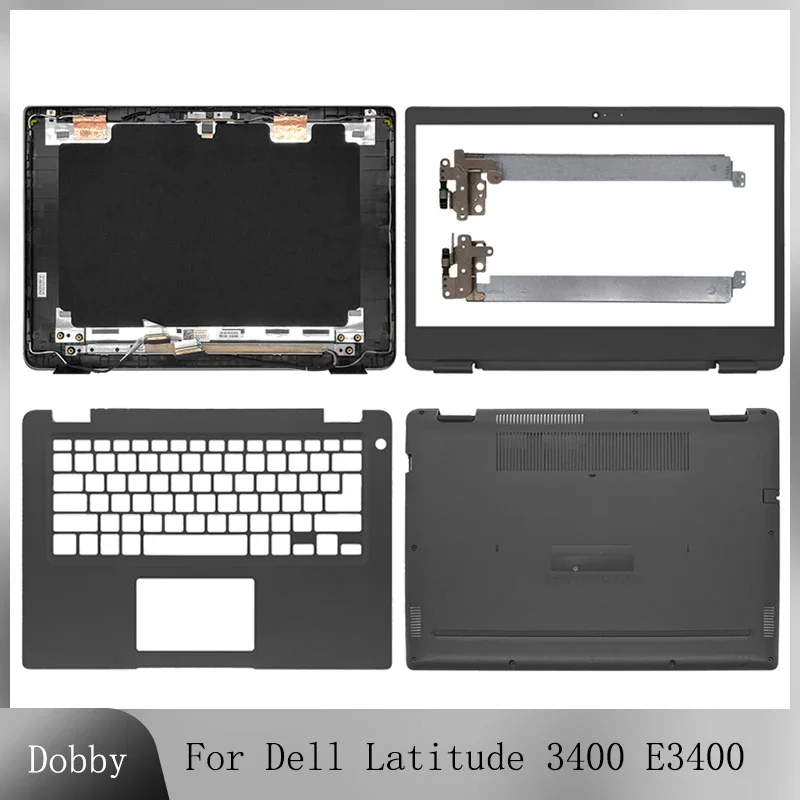 

Новинка для ноутбука Dell Latitude 3400, серия E3400, задняя крышка ЖК-экрана, передние петли, передняя панель, нижняя часть, тонкая крышка корпуса 14 дюймов