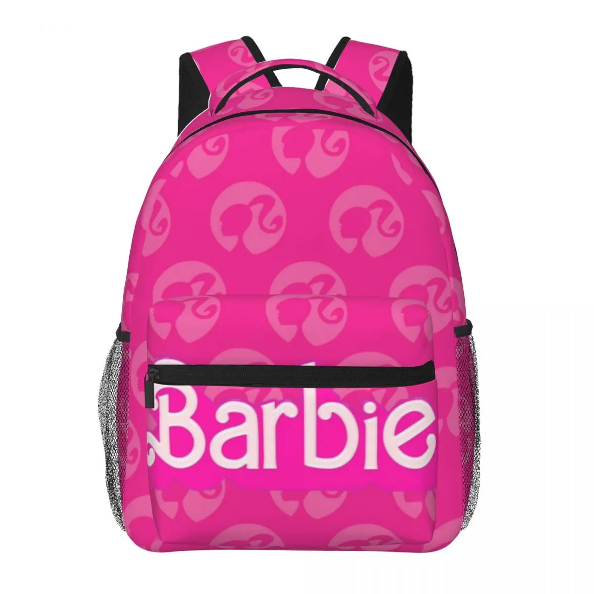 Zaino casual leggero stampato Barbie per scuola, attività all\'aperto, shopping, ufficio 17 pollici