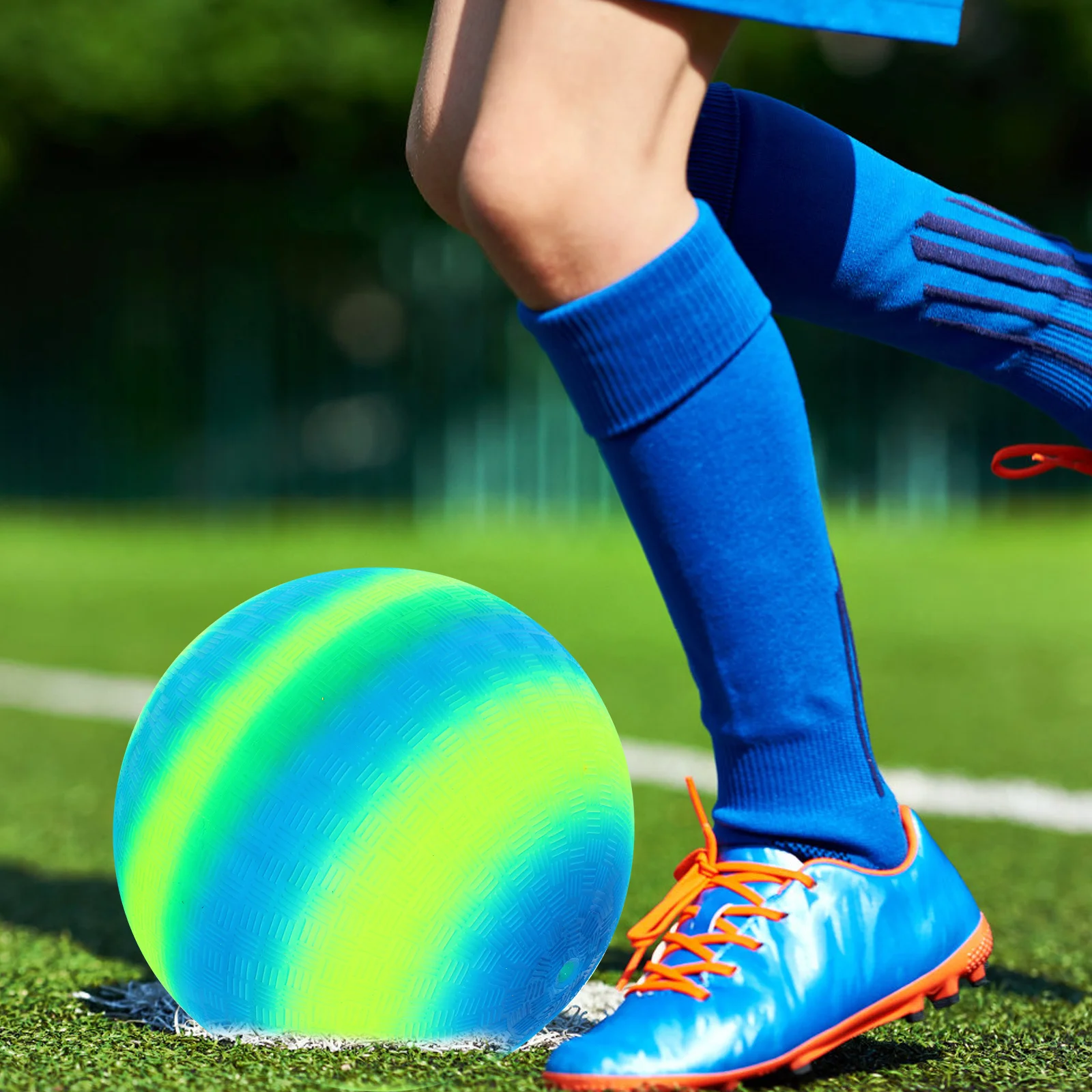 

1pc Patting Small Size For Kids Durable Lightweight Bouncing Ball For Indoor Outdoor Playground Fun Jumping Ball Ages 4-8