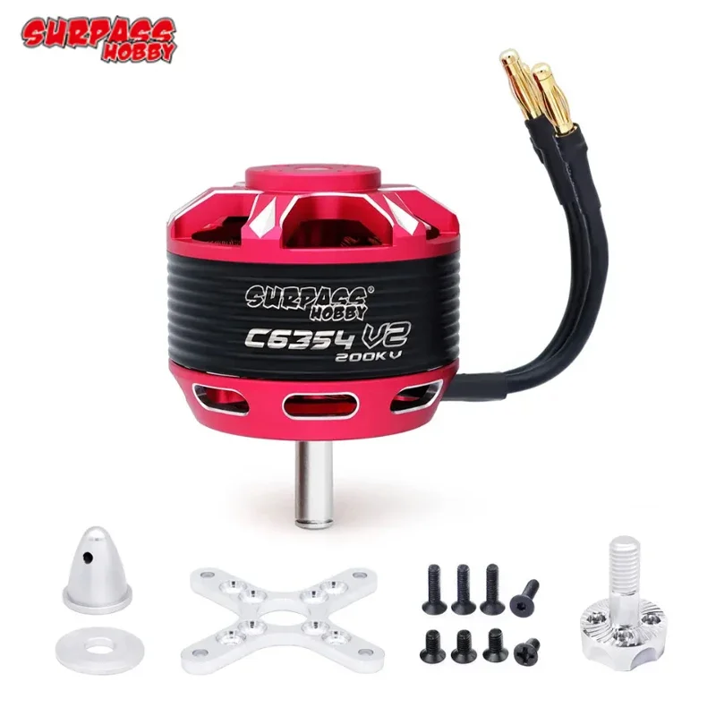 ÜBERTREFFEN HOBBY Bürstenlosen Motor 3-6S C6354/C6359/C6364 V2 Für RC Flugzeug Flugzeug Multicopter Bürstenlosen außenläufer Motor