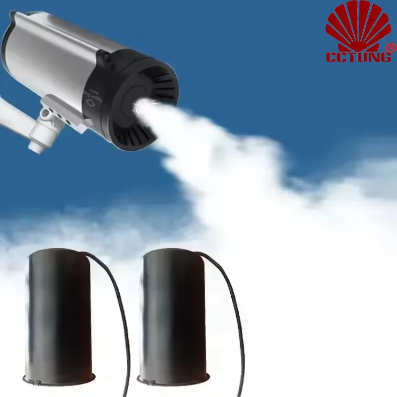 Pepper Smoke Cartridge Security Fog Generator Remote Controlling By Free TUYA APP &  Panic Button/On Off Switch Triggerred