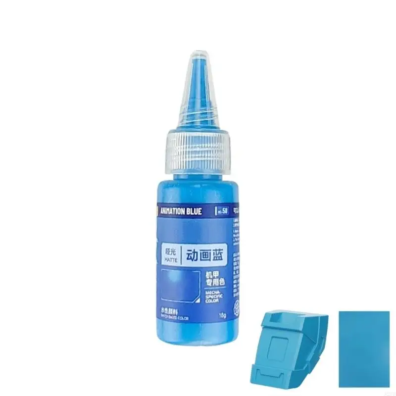 Matte Farbe auf Wasserbasis für Mecha-Modelle, Soldatenfigur, niedriges Glanzfinish, sichere Formelfarben für verschiedene A2UB