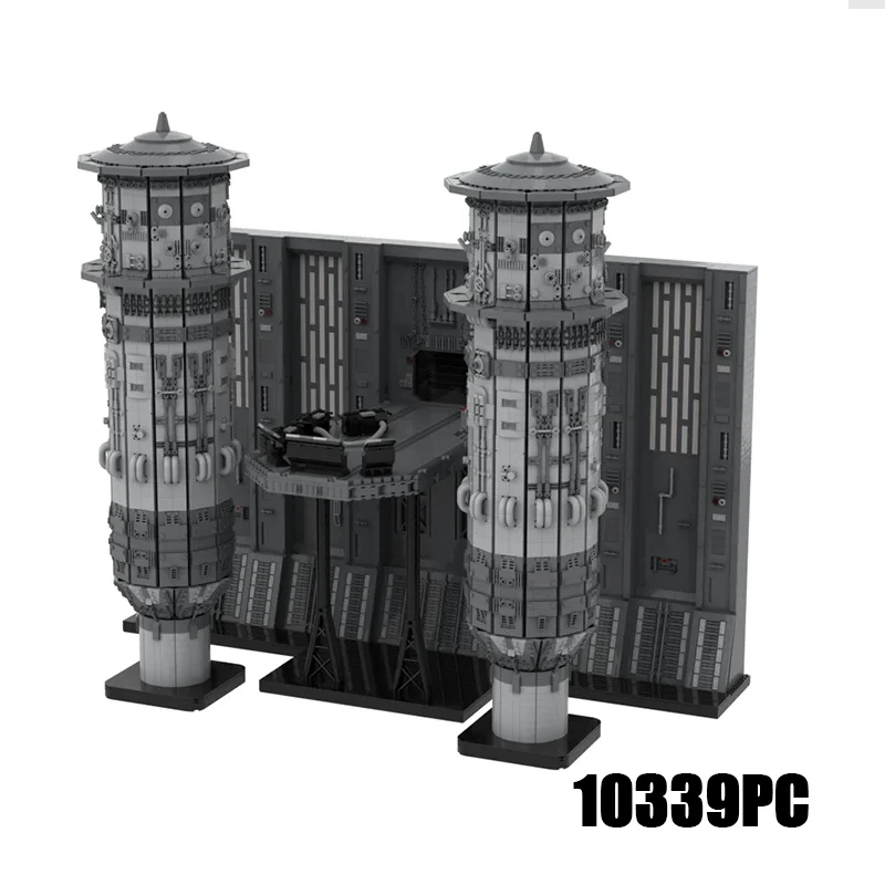 Blocos de Construção MOC de Série Militar para Crianças, Modelo Rampagek, Montagem DIY, Brinquedos Street View, Cena de Guerras, Venator, Presentes para Crianças