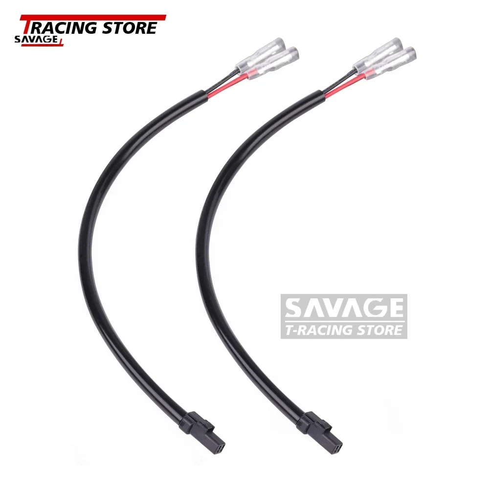 For Suzuki GSX8R GSXS8R GSX8S GSXS1000 /S DL800 DL1050 GSXR1000 2 Wire Cable Turn Signal Light Adapters Plug&Play Connector Lead image 2