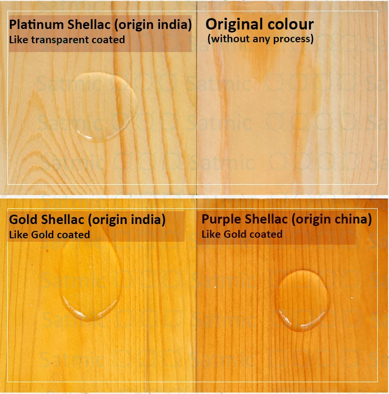 Natural Shellac Flakes For Wooden Repair Polish Furniture Polishing Origin Indian Shellac Varnish Golden Shellac