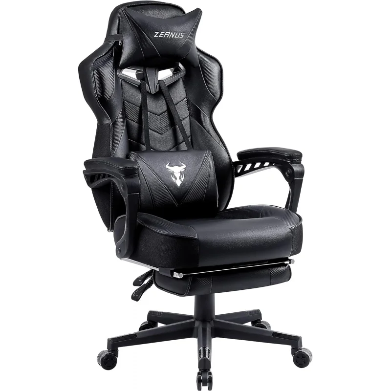 

Gaming Chairs with Footrest Recliner Computer Chair for Adults Massage Chair Big and Tall,Ergonomic Office Gamer Chair for Racin