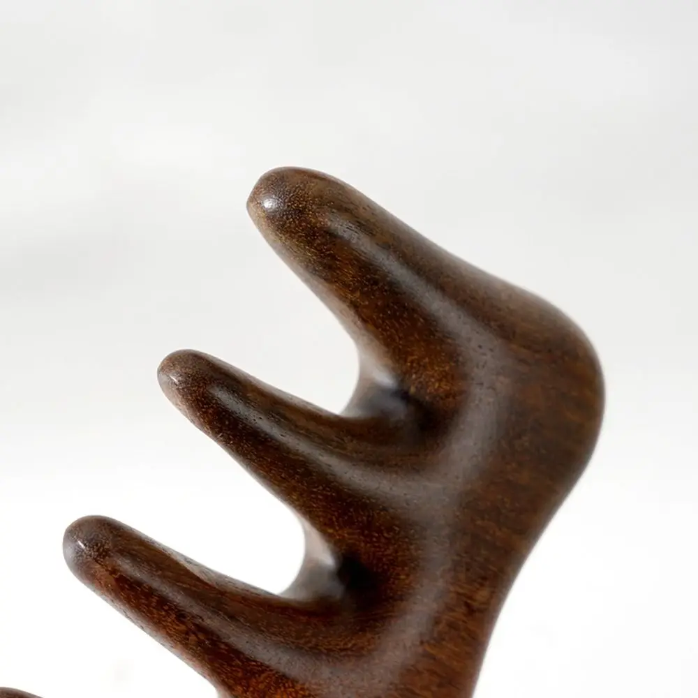 

Meridian Scrapping Sandalwood Massage Comb Wooden Anti-static Wide Teeth Hair Comb Relaxation Stimulation Reflexology